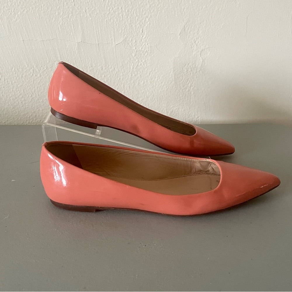 J. Crew Coral Flats